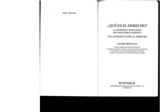 01 - Derecho Natural y Derecho Positivo - Javier Hervada  (importante ).pdf