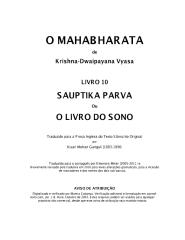 O Mahabharata 10 Sauptika Parva em português.pdf
