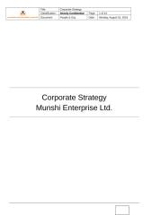 Corporate Strategy-Munshi Ent. Ltd.-Draft.docx