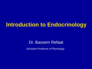 Introduction to Endocrinology.ppt