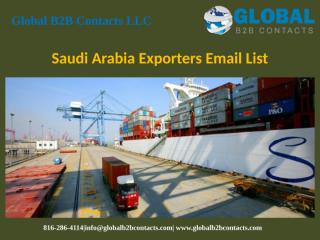 Saudi Arabia Exporters Email List.pptx