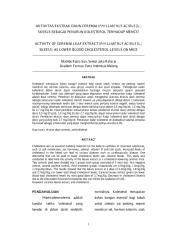 aktivitas ekstrak daun ceremai (phyllanthus acidus [l.] skeels.) sebagai penurun kolesterol terhadap mencit.pdf