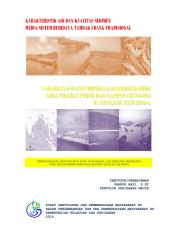 Buku 1_2016_Karakteristik Air dan Kualitas Sedimen.pdf